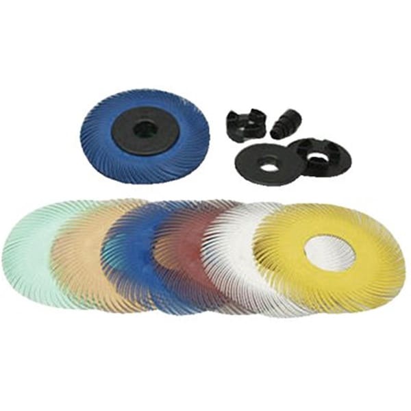 Pinpoint 3M 048011-27605 6X12 Radial Bristle Brsh 50 Grit PI1849437 - main